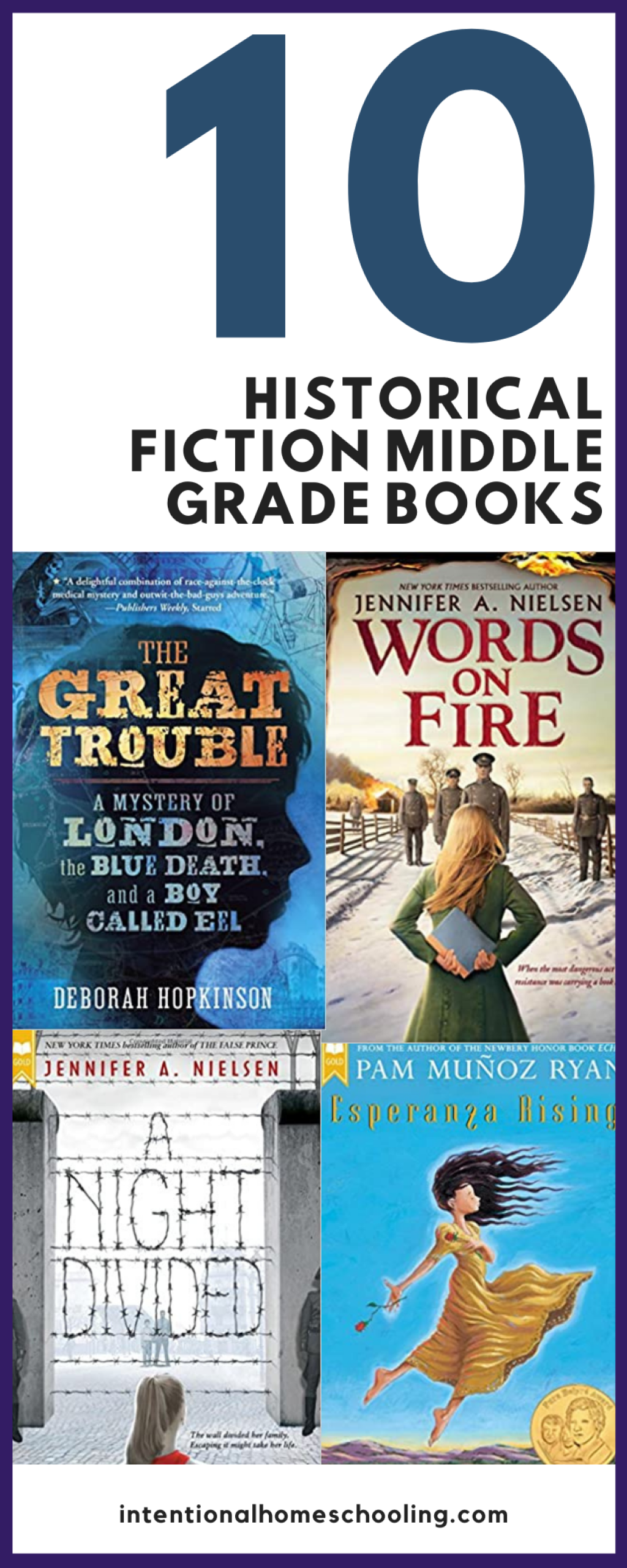 Picture of: Historical Fiction Middle Grade Books – Intentional Homeschooling